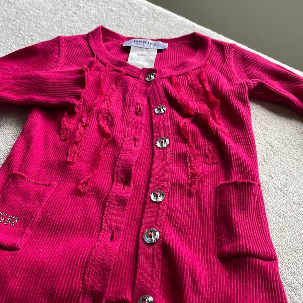 Sonia rykiel  kids jacket size 2 ans  💯cotton long sleeve new. No tag